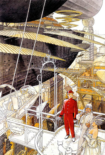 Illustration for article titled The Otherworldly Architecture of François Schuiten